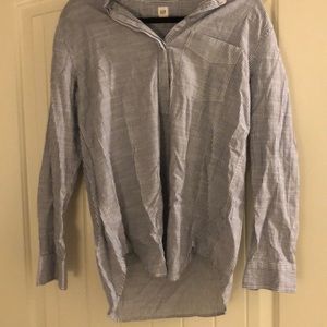 Gap Stripped Linen Long sleeve Top